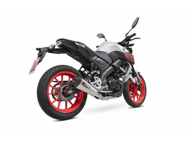 SCORPION EXHAUST Yamaha MT-125 Euro 5 Serket Taper Full System click to zoom image