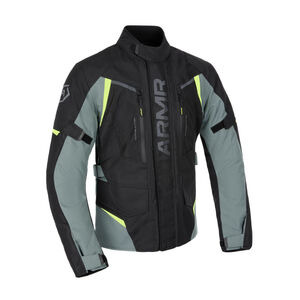 ARMR Kiso 4.0 WP MS Jacket Black/Green/Fluo Yellow 