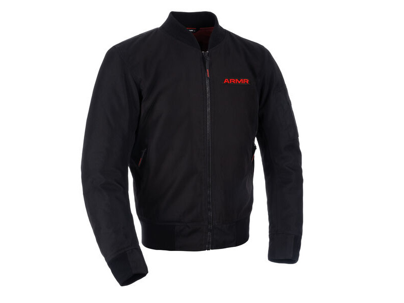 ARMR Bomber 2.0 MS Jkt Blk click to zoom image