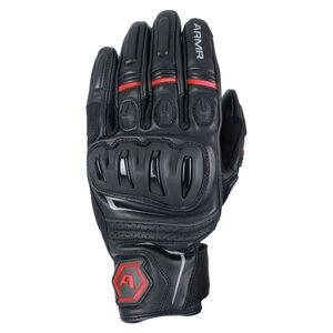 ARMR Raiden 3.0 MS Leather Glove Black/Red 