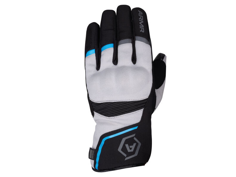 ARMR Eyoshi 3.0 WP MS Glove Black/Light Grey/Blue click to zoom image