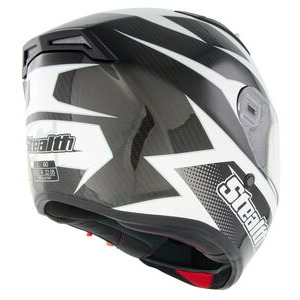 STEALTH Helmet HD117 Full Face Carbon GP Replica Matt Black click to zoom image