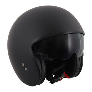 STEALTH Open Face Helmet - Matt Black click to zoom image