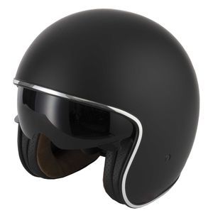 V-CAN V537 Classic Helmet - Matt Black 