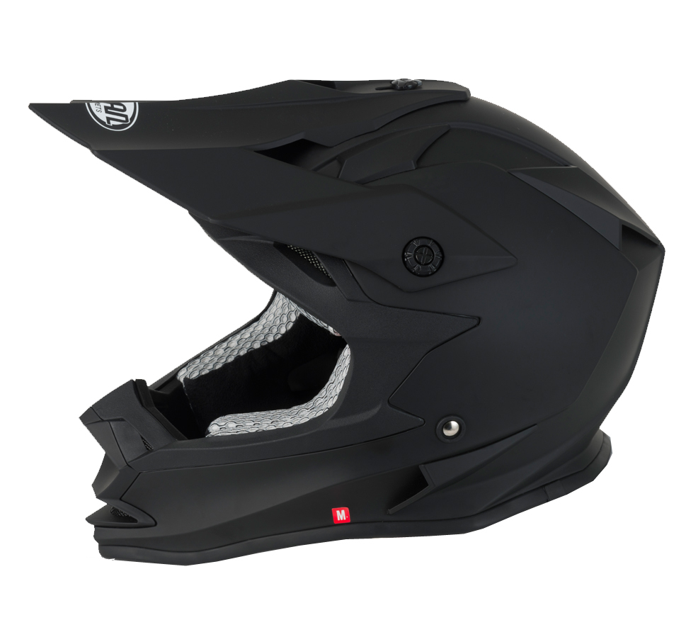 V-CAN V321 MX Helmet - Matt Black :: £69.95 :: Motorcycle Helmets