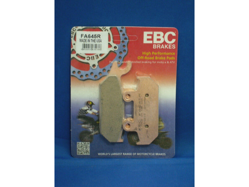 EBC BRAKES Brake Pads FA645R click to zoom image