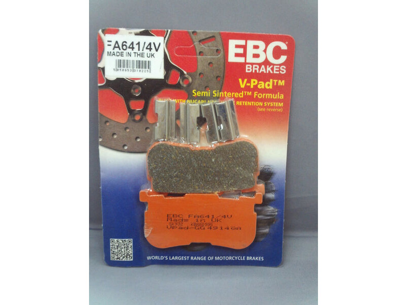 EBC BRAKES Brake Pads FA641/4V click to zoom image