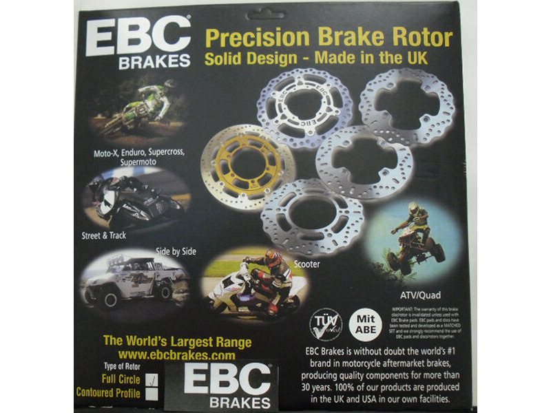 EBC BRAKES Brakes MD4152XC Contour 6 Button click to zoom image