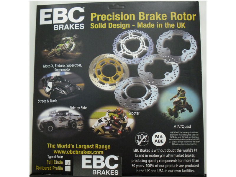 EBC BRAKES Brakes VR2074BLK-Special Order click to zoom image