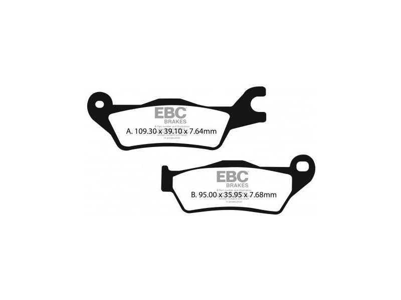 EBC BRAKES Brake Pads SFA709HH - Special Order click to zoom image