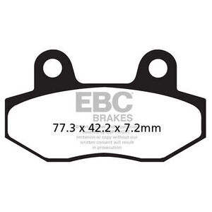 EBC BRAKES Brake Pads SFAC086 - Special Order 