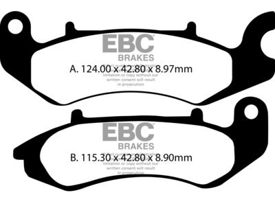 EBC BRAKES Brake Pads FA711V