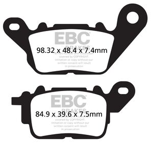 EBC BRAKES Brake Pads SFA694HH 