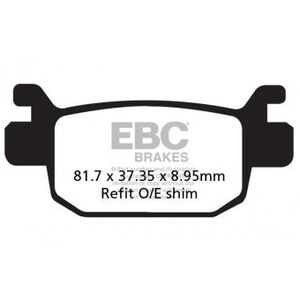 EBC BRAKES Brake Pads SFAC415 