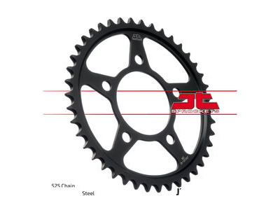 JT SPROCKETS Rear Sprocket JTR1331.42ZBK - Black Zinc