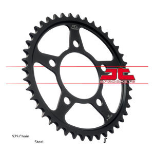 JT SPROCKETS Rear Sprocket JTR1331.42ZBK - Black Zinc 