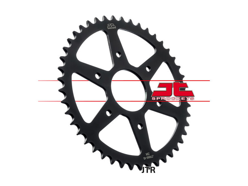 JT SPROCKETS Rear Sprocket JTR890.45ZBK - Black Zinc click to zoom image