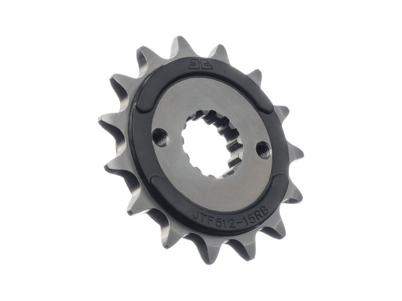 JT SPROCKETS Front Sprocket JTF512.15RB - Rubber Cushioned click to zoom image