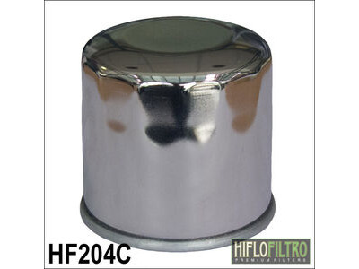 HIFLOFILTRO HF204C Chrome Oil Filter