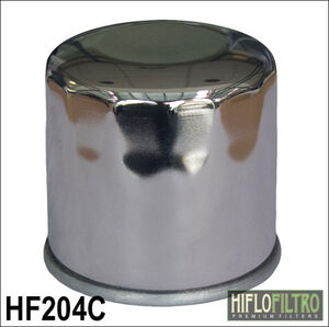 HIFLOFILTRO HF204C Chrome Oil Filter 