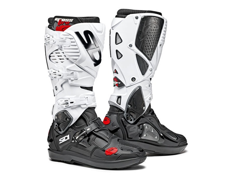 SIDI Crossfire 3 SRS Black/White Special Order CE EC 40 click to zoom image