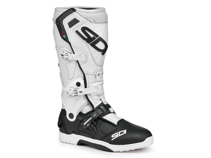 SIDI Crossair Black/White CE - SPECIAL ORDER click to zoom image