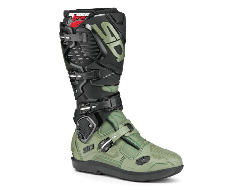 SIDI Crossfire 3 SRS Army/Black CE click to zoom image
