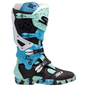 SIDI Crossair X CE Boots Messy Cyan click to zoom image