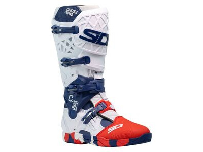 SIDI Crossair X CE Boots White/Navy/Red