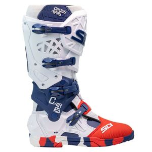 SIDI Crossair X CE Boots White/Navy/Red click to zoom image