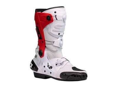 SIDI Rex Air CE Boots White/Red