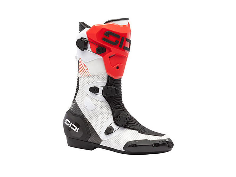 SIDI Mag 2 Air CE Boots White/Black/Red click to zoom image