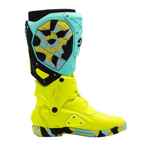 SIDI Crossair X CE Boots Mint/Fluo Yellow click to zoom image