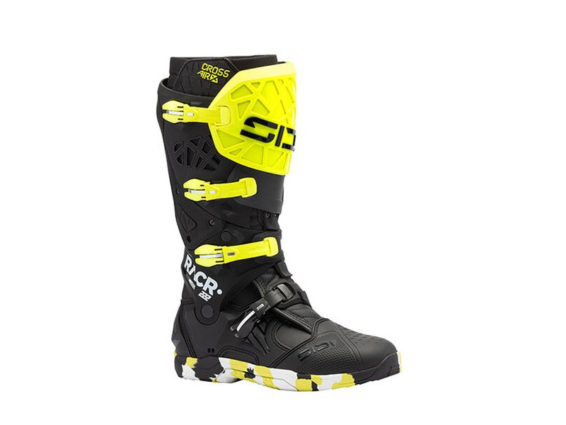 SIDI Crossair X CE Boots RACR LE Black/Yellow click to zoom image