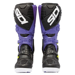SIDI Crossfire 3 SRS CE Boots Violet/Black/Fluo Yellow click to zoom image