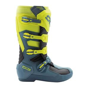SIDI Crosscore CE Boots Petrol/Fluo Yellow click to zoom image