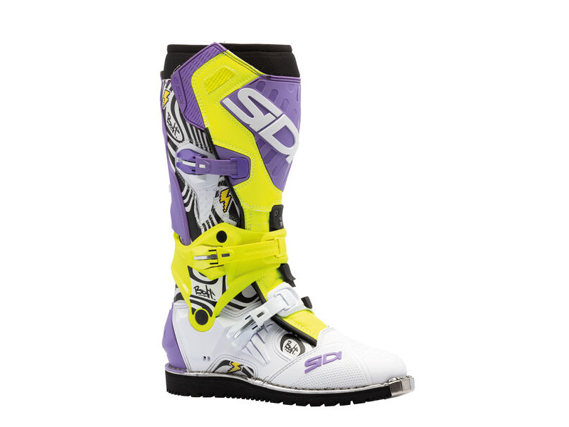 SIDI Crossair CE Boots Billy Bolt LE Purple/Yellow click to zoom image