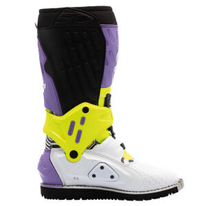 SIDI Crossair CE Boots Billy Bolt LE Purple/Yellow click to zoom image