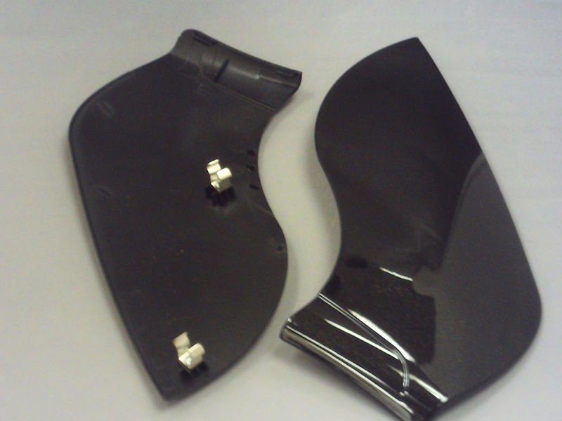 CABERG Side Plates Matal Black [Justissimo] click to zoom image
