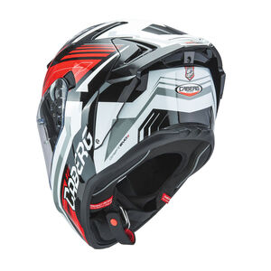 CABERG Drift Evo II Jarama Black/White/Red Helmet click to zoom image