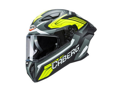 CABERG Drift Evo II Jarama Matt Black/Grey/Yellow/Fluo Helmet