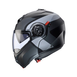 CABERG Duke Evo Indy Matt Black/Gun/Grey Helmet click to zoom image