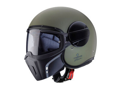 CABERG Jet Ghost X Military Green Helmet