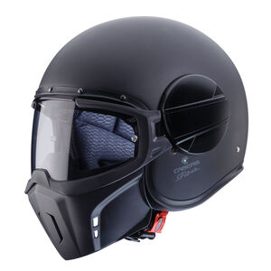 CABERG Jet Ghost X Matt Black Helmet 