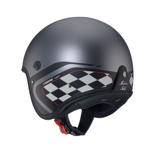 CABERG Freeride X Daytona Matt Gun/Black/White Helmet click to zoom image