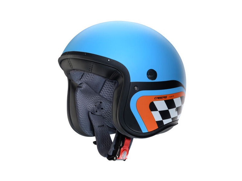 CABERG Freeride X Daytona Matt Blue/Black/Orange Helmet click to zoom image