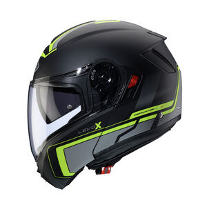 CABERG Levo X Elite Matt Black/Grey/Fluo Yellow Helmet Special Order click to zoom image