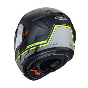 CABERG Levo X Elite Matt Black/Grey/Fluo Yellow Helmet Special Order click to zoom image