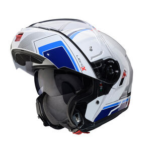 CABERG Levo X Elite White/Red/Blue/Light Blue Helmet Special Order click to zoom image