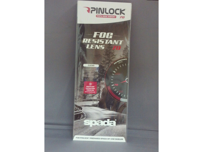 PINLOCK Insert Clear Spada RP One (DKS 185) click to zoom image
